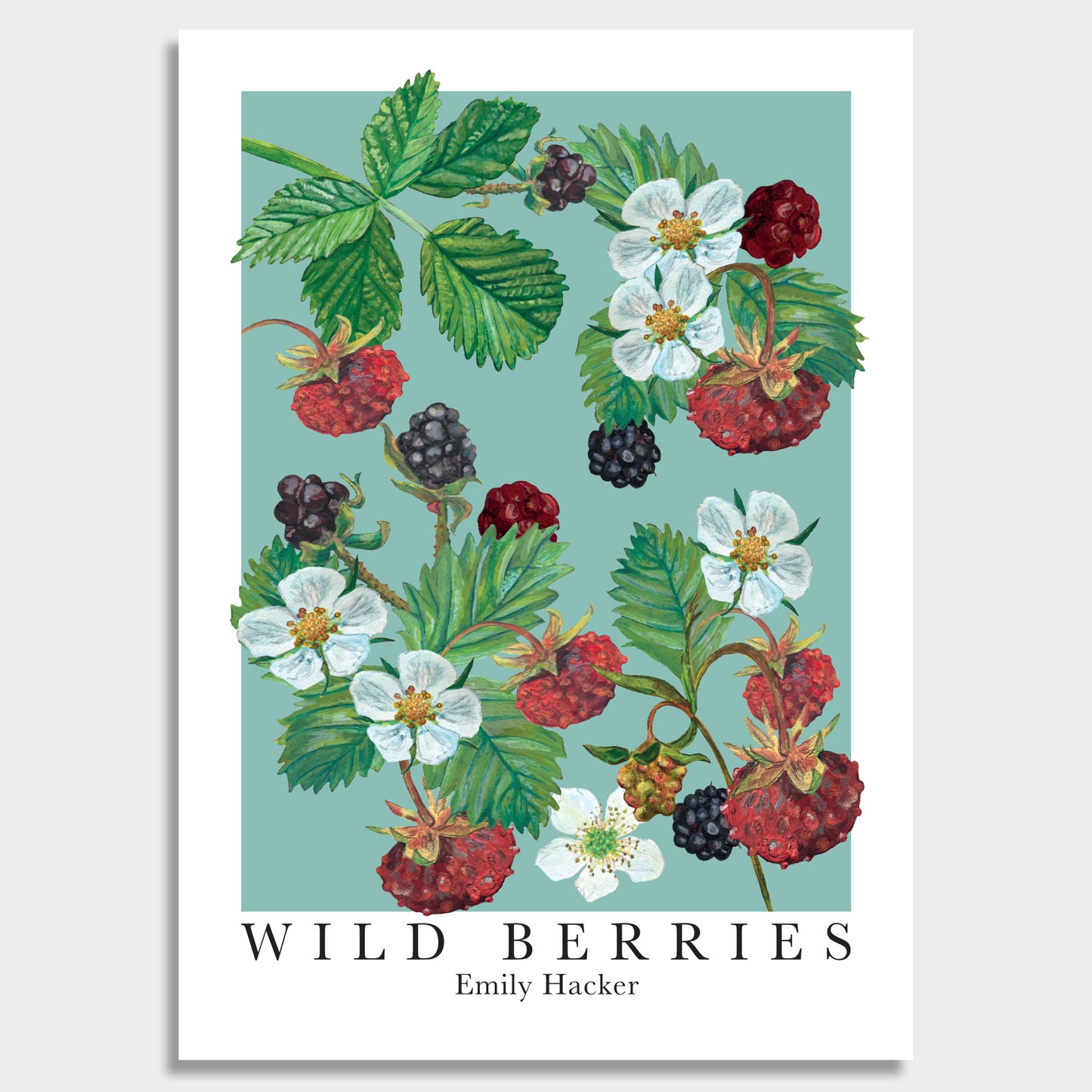 Wild Berries Art Print