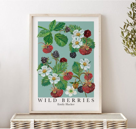 Wild Berries Art Print