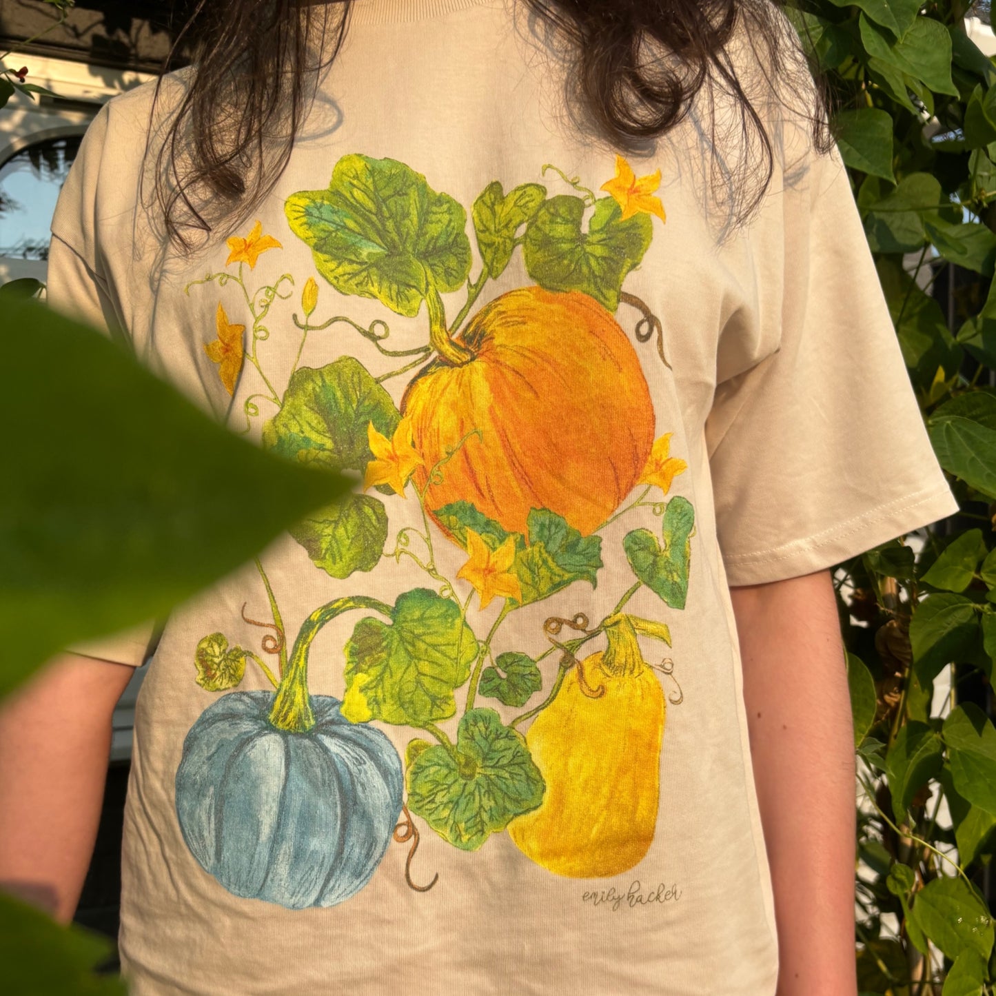 Squash Patch Women’s Oversized Organic Cotton T-Shirt