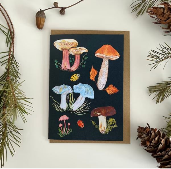 Mushroom Greeting Card