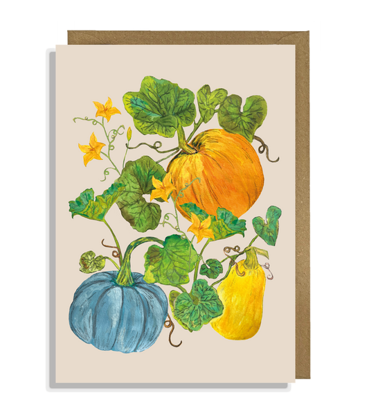 Squash and Pumpkin Patch Greeting Card