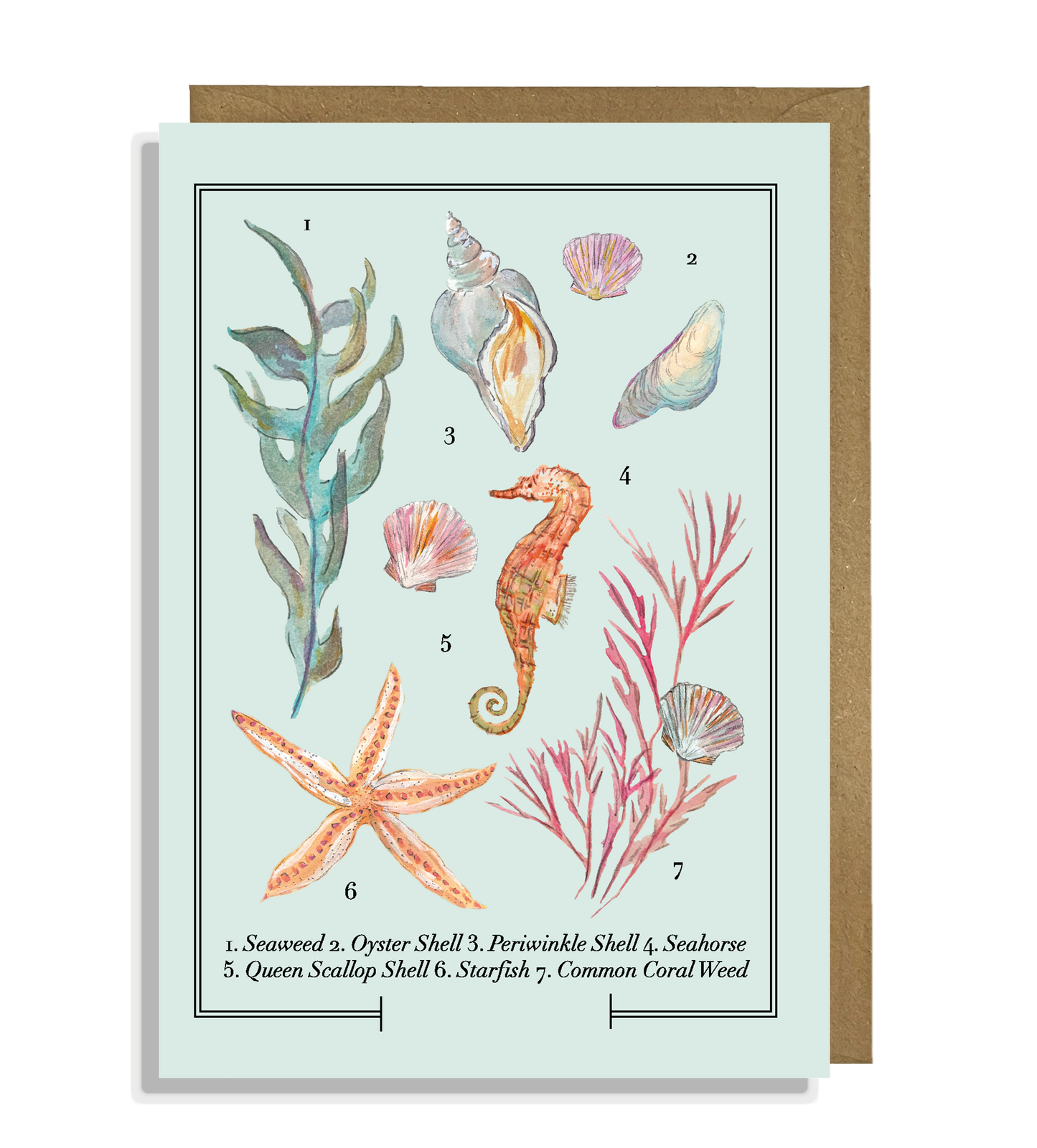 Under The Sea Greeting Card