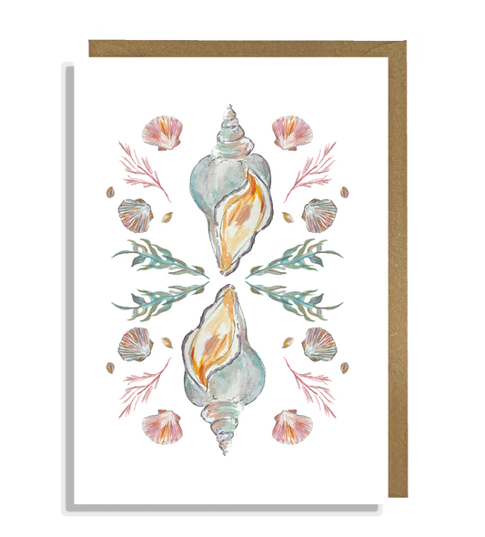 Seashell Greeting Card