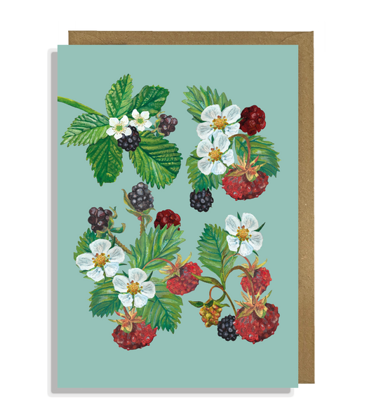 Wild Berries Greeting Card