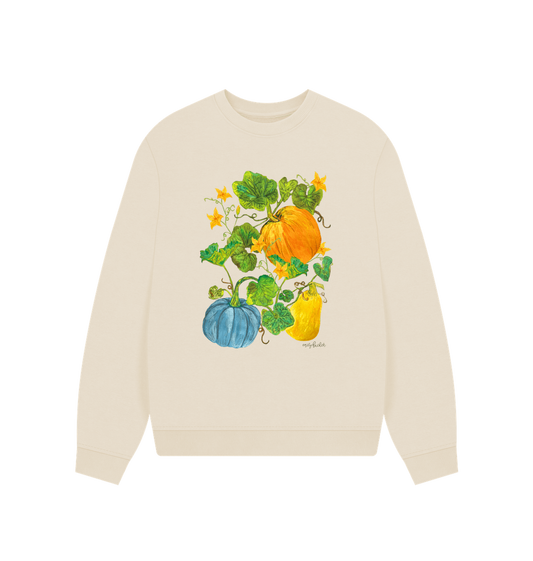 Oat Printed Sweater Front