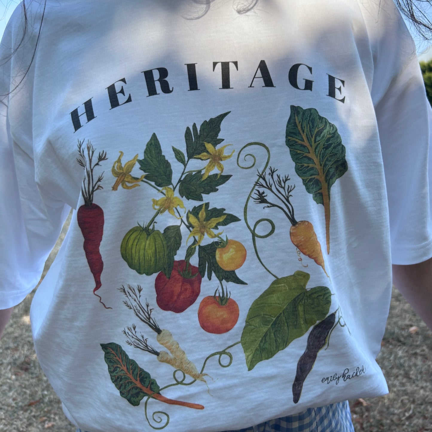 Heritage Veg Women’s Oversized Organic Cotton T-Shirt