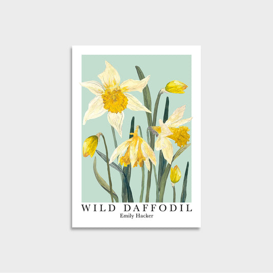 A6 Wild Daffodil Mini Art Print
