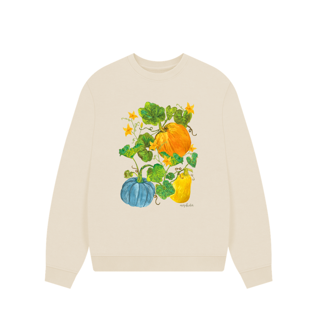 Oat Printed Sweater Front